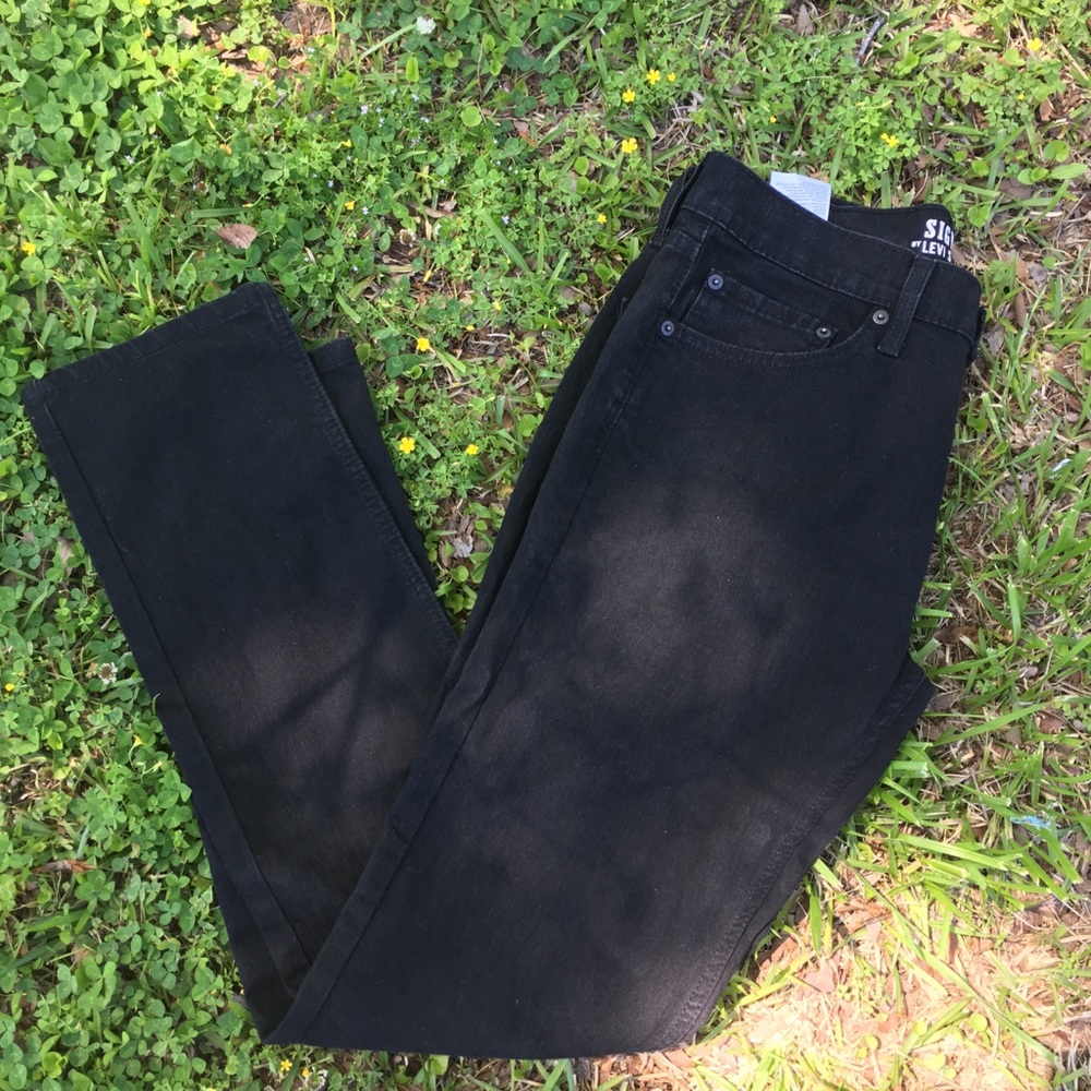 Levi strauss signature black jeans
